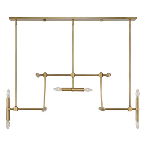 Uttermost Cadre 14 Light Modern Linear Pendant