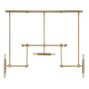 Uttermost Cadre 14 Light Modern Linear Pendant