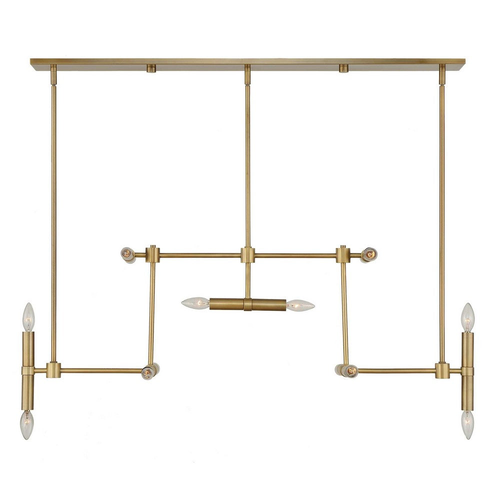 Uttermost Cadre 14 Light Modern Linear Pendant