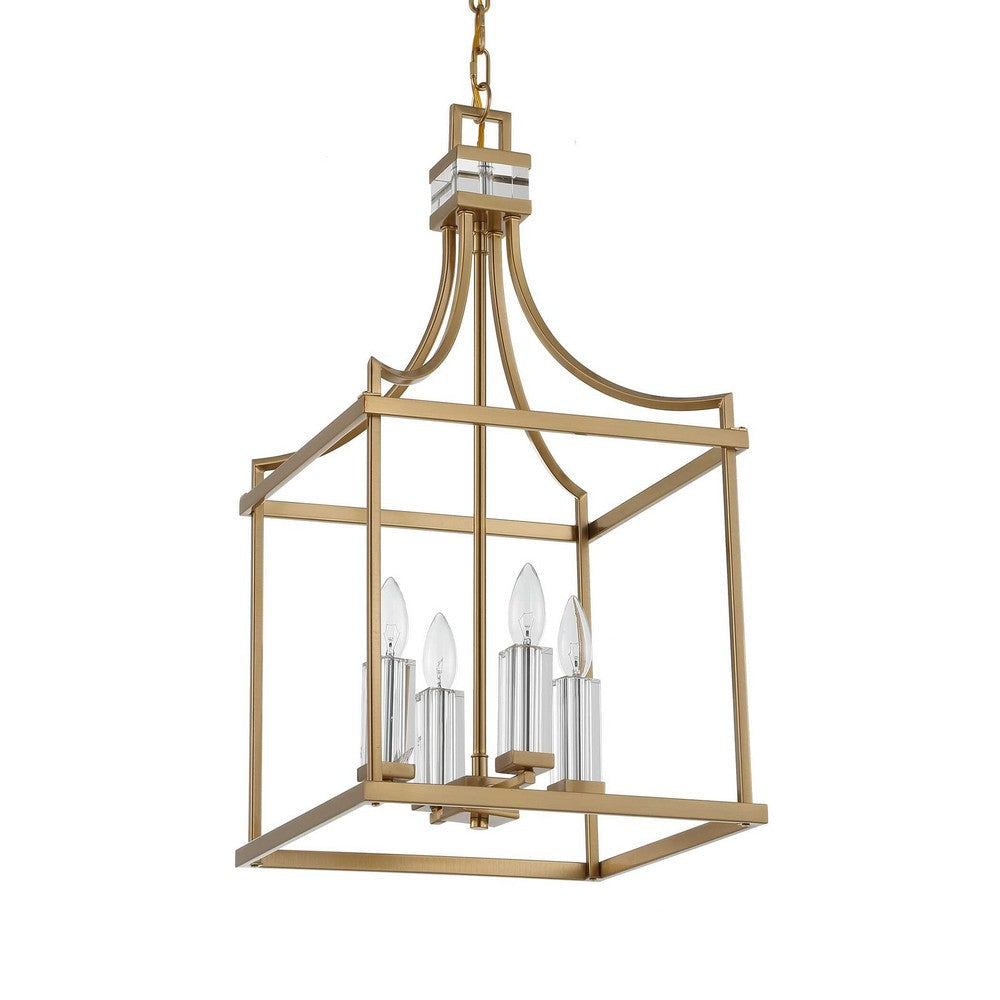Uttermost Montreal 4 Light Brass Lantern Pendant UT-21644
