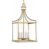 Uttermost Montreal 4 Light Brass Lantern Pendant UT-21644