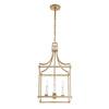 Uttermost Montreal 4 Light Brass Lantern Pendant UT-21644