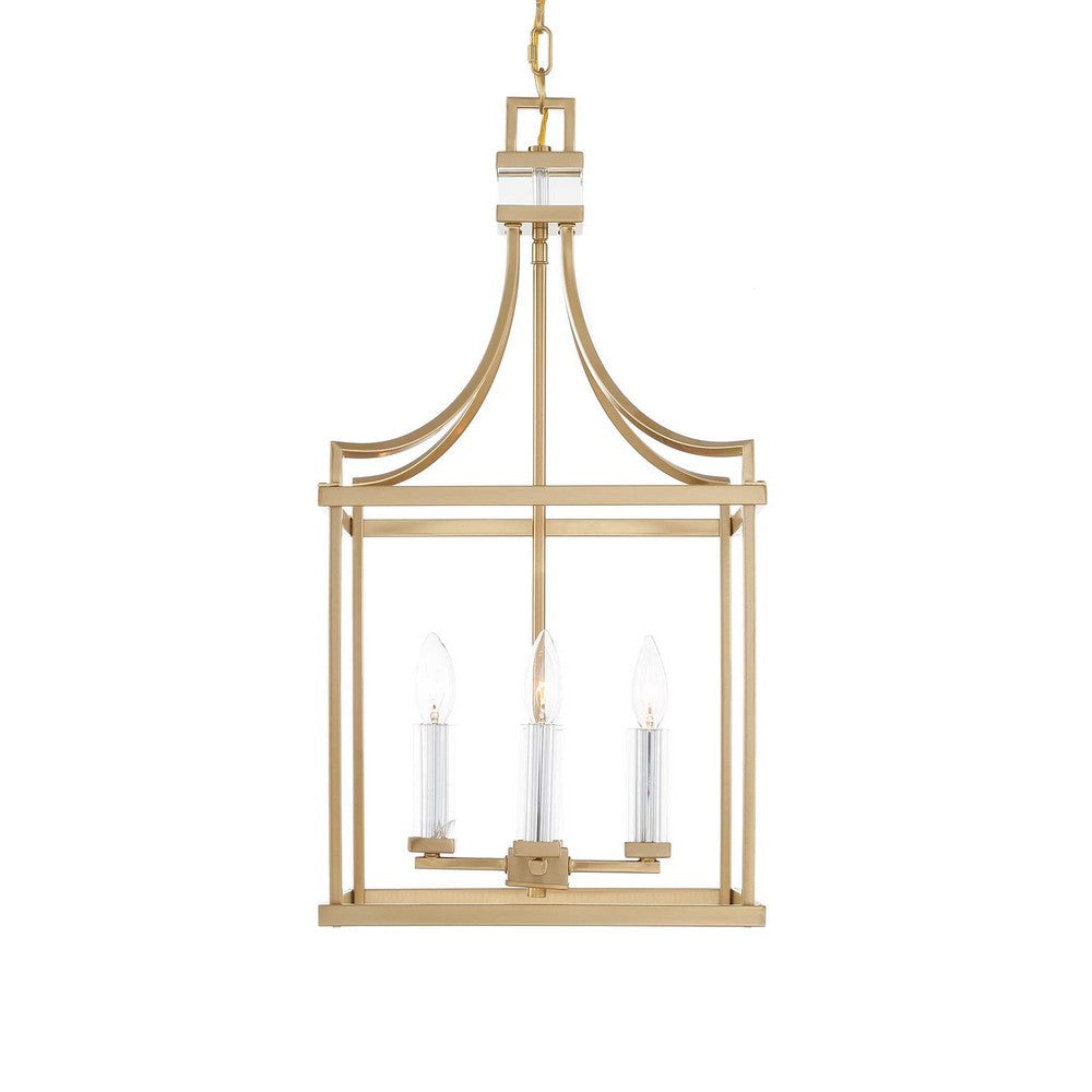 Uttermost Montreal 4 Light Brass Lantern Pendant UT-21644