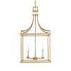 Uttermost Montreal 4 Light Brass Lantern Pendant UT-21644