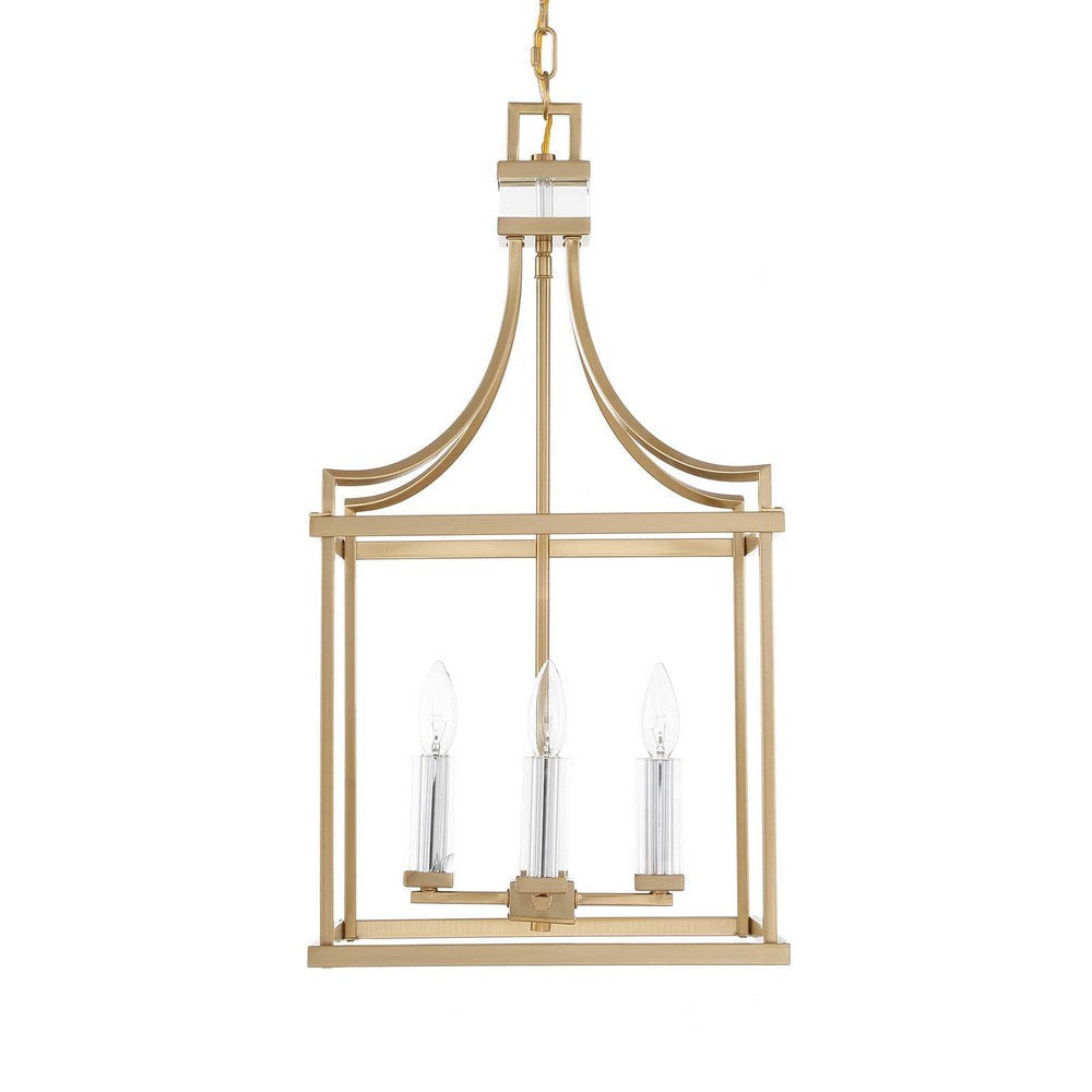 Uttermost Montreal 4 Light Brass Lantern Pendant UT-21644