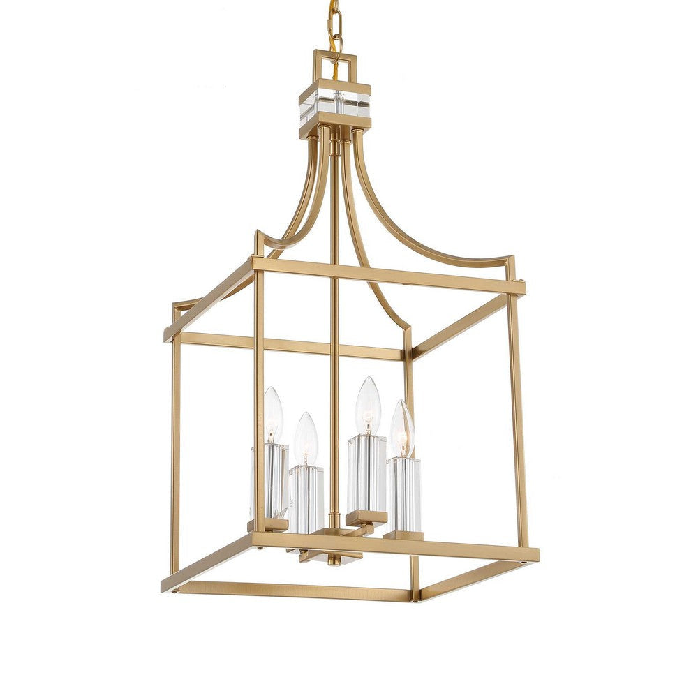 Uttermost Montreal 4 Light Brass Lantern Pendant UT-21644