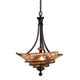 Uttermost Vitalia Pendant 3 Light - 22.25 inches Wide by 22.25 inches deep