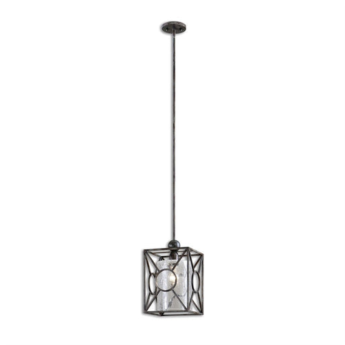 Uttermost Arbela Mini Pendant 1 Light - 9 inches Wide by 9 inches deep