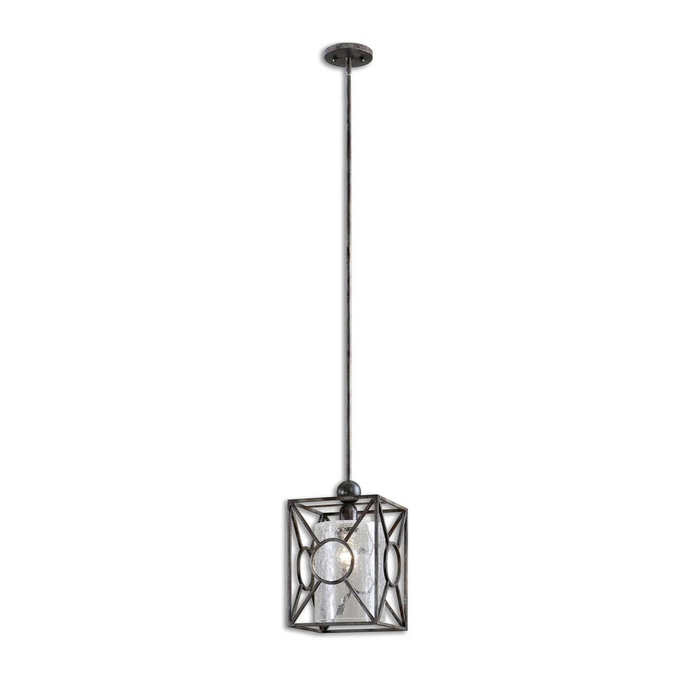 Uttermost Arbela Mini Pendant 1 Light - 9 inches Wide by 9 inches deep