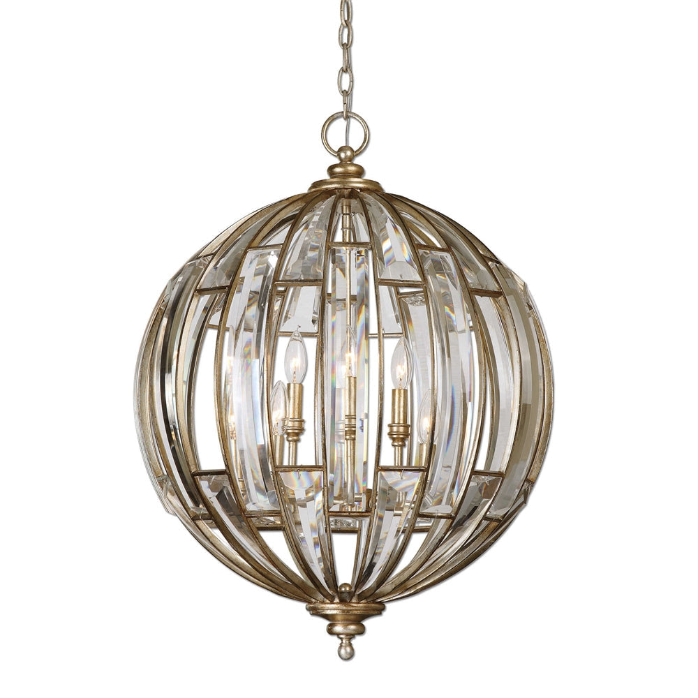 Uttermost Vicentina Pendant 6 Light -Traditional Installation
