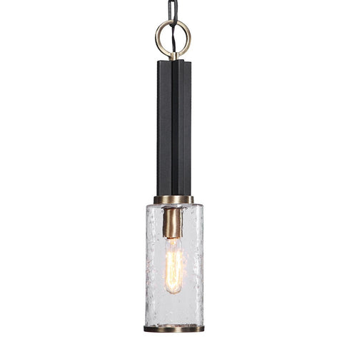 Uttermost Jarsdel Mini Pendant 1 Light - 4.5 inches Wide by inches deep -Traditional Installation