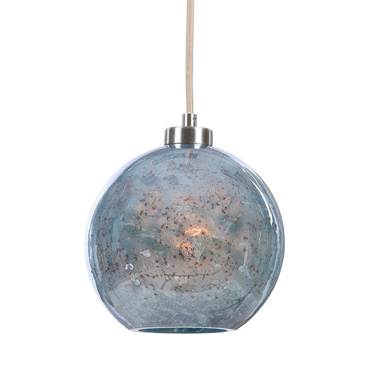 Uttermost Gemblue1 Light Mini Pendant By Casagear Home