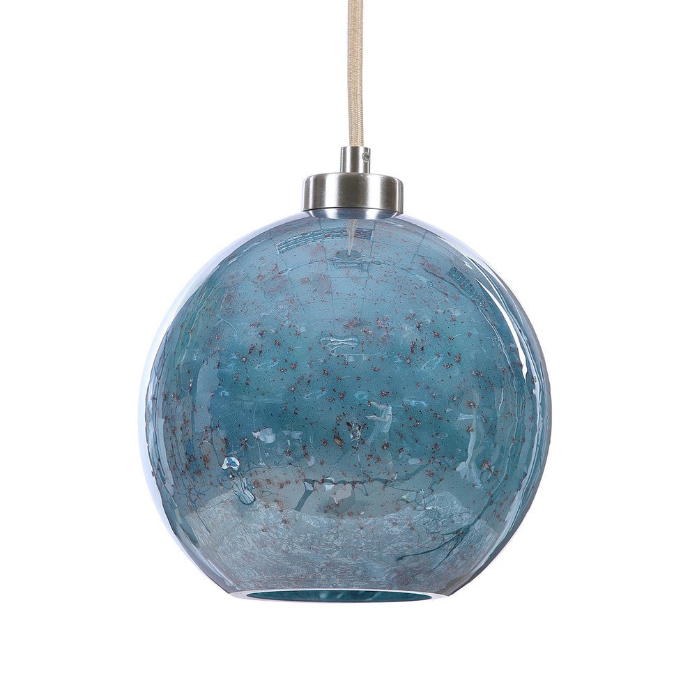 Uttermost Gemblue1 Light Mini Pendant By Casagear Home UT-22198