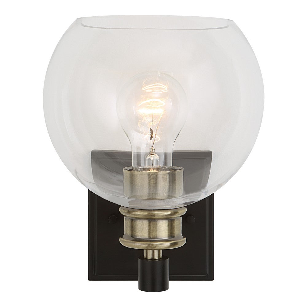Uttermost Kent - 1 Light Wall Sconce-9.25 Inches Tall and 7 Inches Wide
