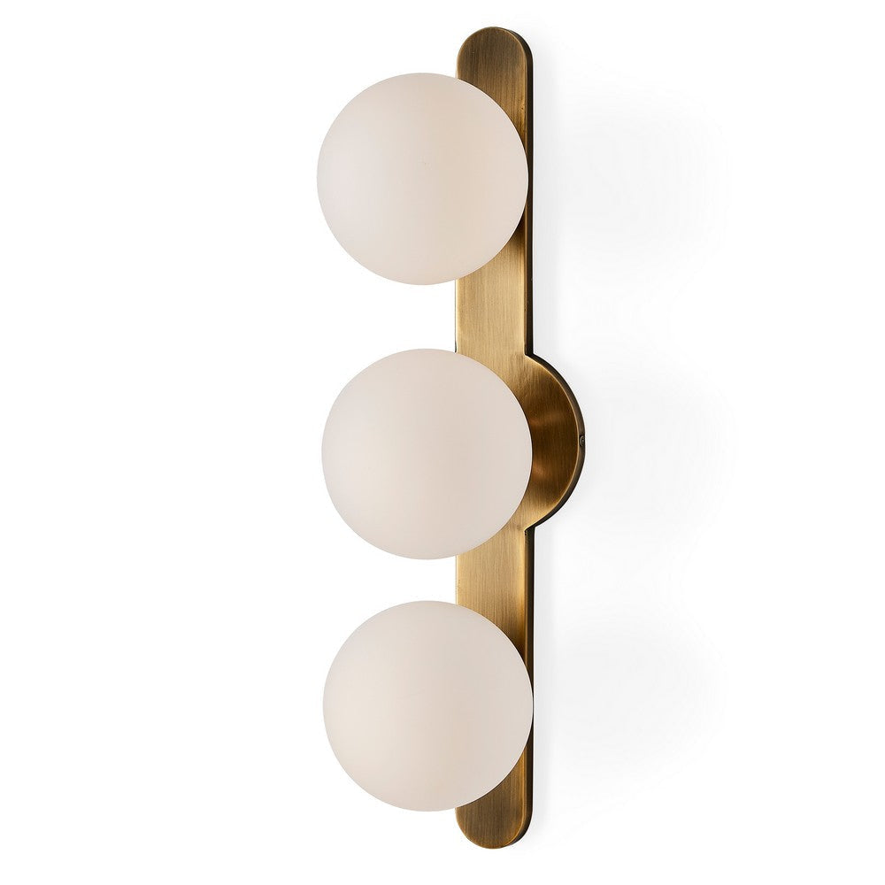 Uttermost Droplet - 3 Light Wall Sconce-22 Inches Tall and 5 Inches Wide