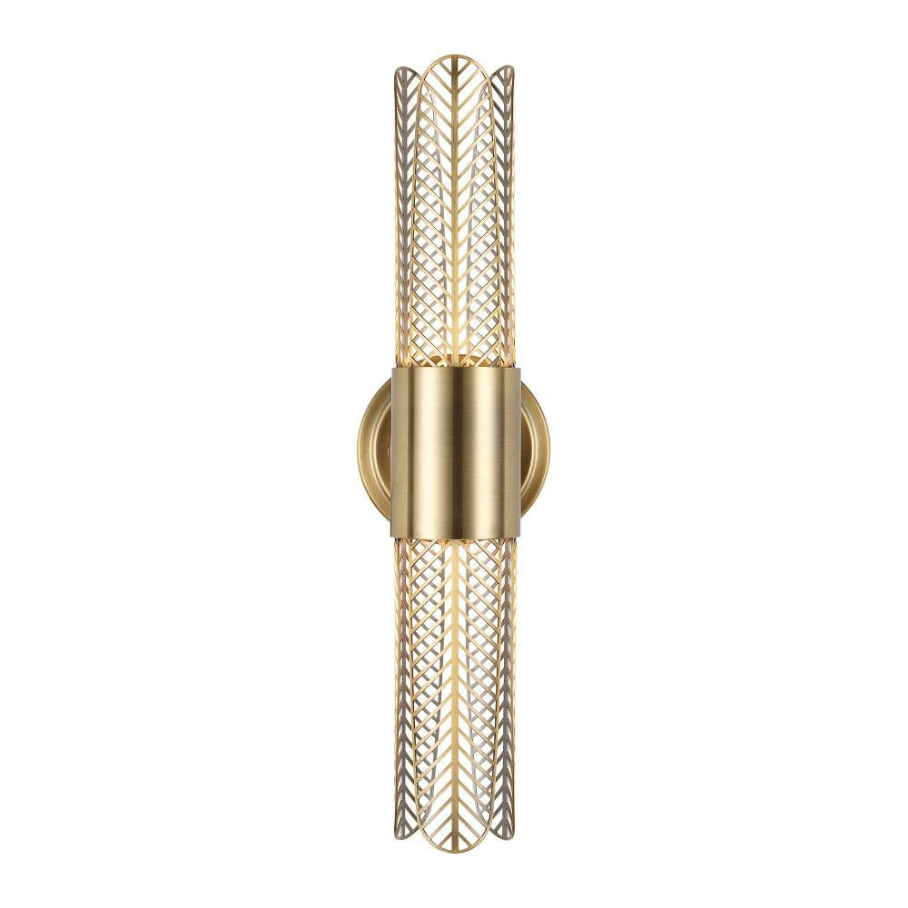 Uttermost 22587 Cret - 16W LED Wall Sconce-18.25 Inches Tall and 4.75 Inches Wide UT-22587
