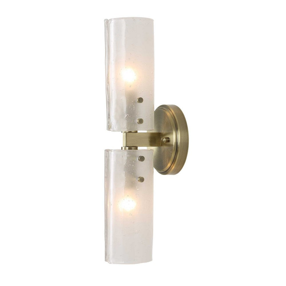 Uttermost Mistie 2 Light Glass Sconce UT-22588