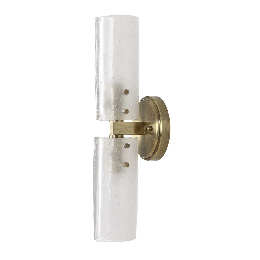 Uttermost Mistie 2 Light Glass Sconce UT-22588