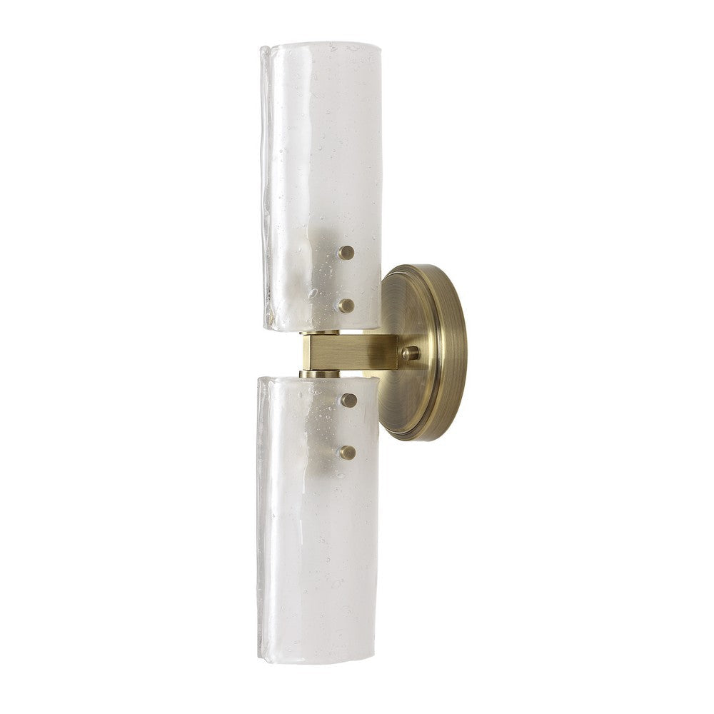 Uttermost Mistie 2 Light Glass Sconce UT-22588