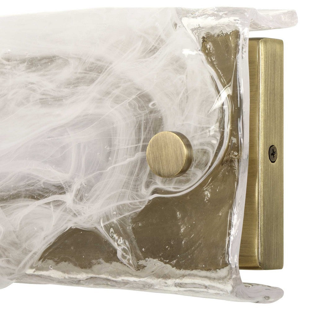 Uttermost Taffy 1 Light LED Swirl Glass Sconce UT-22599