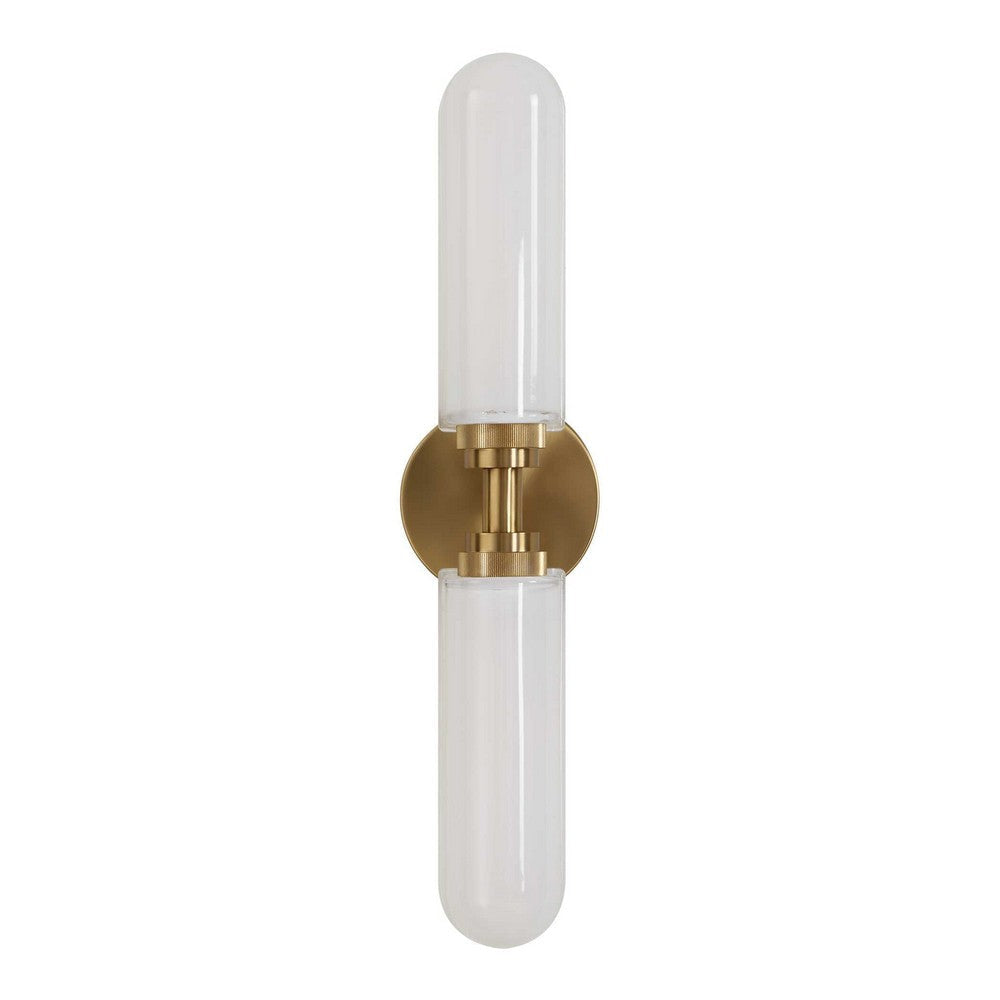 Uttermost Wellsville 2 Lt Brass Sconce UT-22607