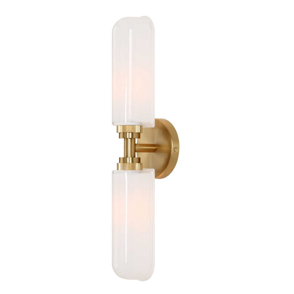 Uttermost Wellsville 2 Lt Brass Sconce UT-22607
