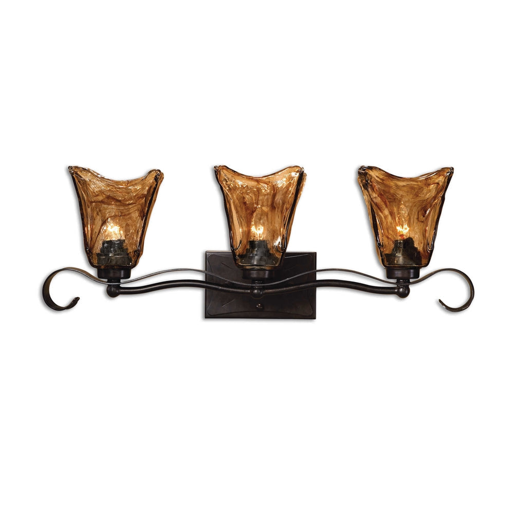 Uttermost Vetraio 3 Light Bath Vanity Strip