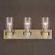 Uttermost Cardiff - 3 Light Bath Vanity-10.13 Inches Tall and 23 Inches Wide-Antique Brass Finish UT-22870