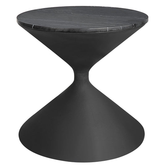 Time's Up - Side Table-22.25 Inches Tall and 22.5 Inches Wide