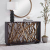 Uttermost Teak Maze Console Table By Casagear Home UT-22901