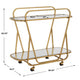 Uttermost Swain Brass Serving Cart UT-22907