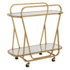 Uttermost Swain Brass Serving Cart