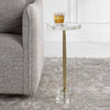 Uttermost Groove Crystal Drink Table By Casagear Home UT-22908