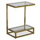 Uttermost Musing Brushed Brass Accent Table By Casagear Home UT-22913