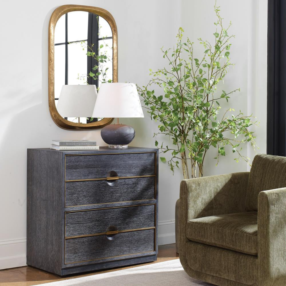 Uttermost Besos 4 Drawer Walnut Chest UT-22930