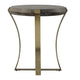 Uttermost Unite Brass Leg Wood Side Table By Casagear Home UT-22940