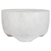 Elevate - Coffee Table-13.5 Inches Tall and 23.5 Inches Wide-Matte White Finish
