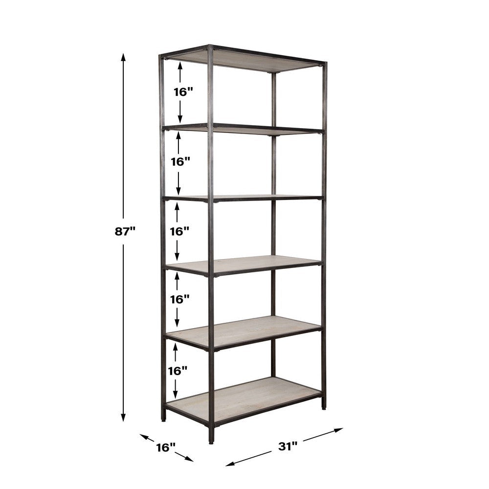 Uttermost Baldwin Industrial Etagere UT-22960