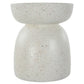 Uttermost Inhale Cast White Accent Table By Casagear Home