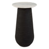 Uttermost Total Eclipse Marble Accent Table