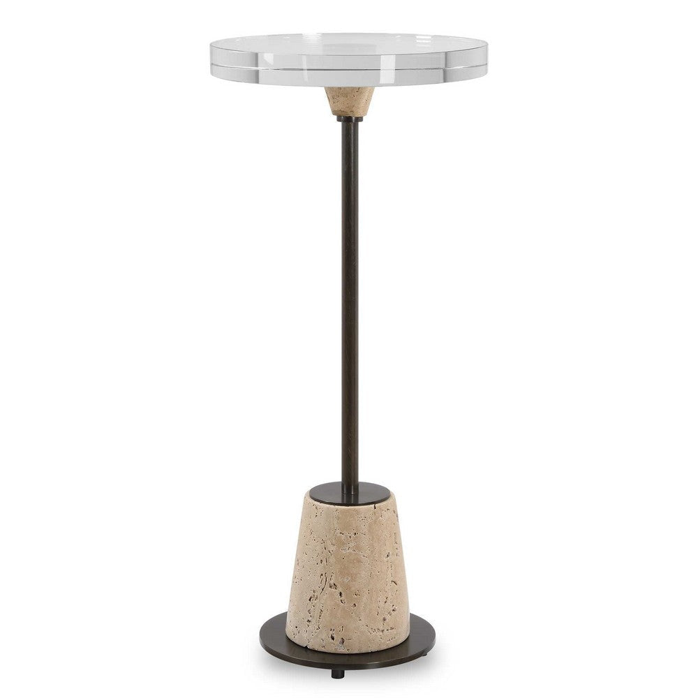 Uttermost Arthur Crystal Drink Table UT-22999