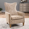 Uttermost 23208 Kiango Animal Pattern Armchair