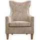 Uttermost 23208 Kiango Animal Pattern Armchair