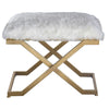 Farran - 23.63 inch Fur Small Bench