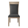 Uttermost Encore Dark Gray Armless Chair By Casagear Home