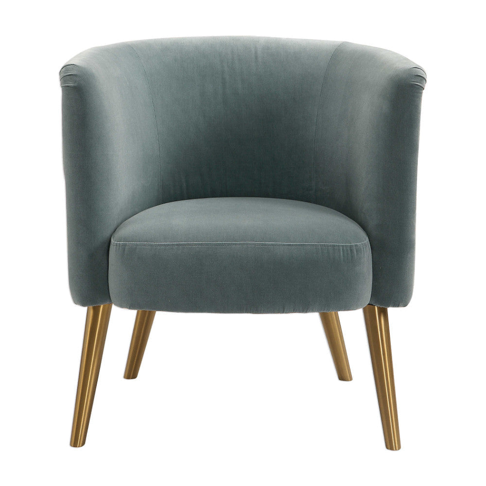 Uttermost Haider Gray Accent Chair By Casagear Home