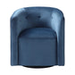 Uttermost Mallorie Blue Swivel Chair By Casagear Home UT-23491