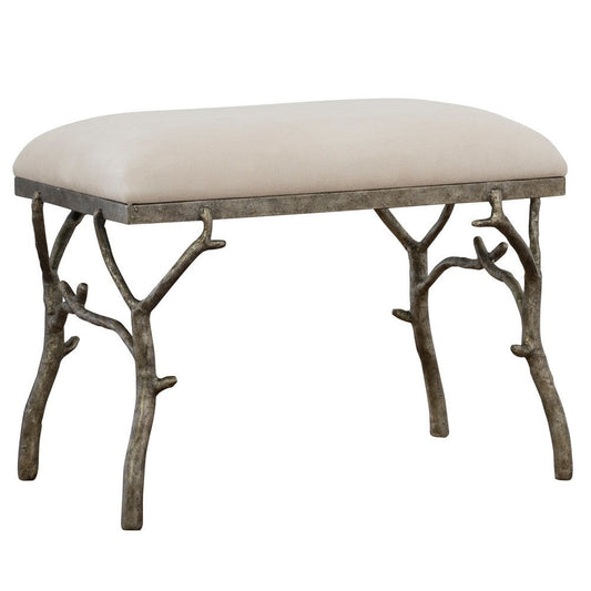 Uttermost Lismore Small Fabric Bench By Casagear Home