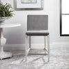 Uttermost Brazos Gray Counter Stool By Casagear Home UT-23554