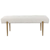 Uttermost Olivier White Bench By Casagear Home